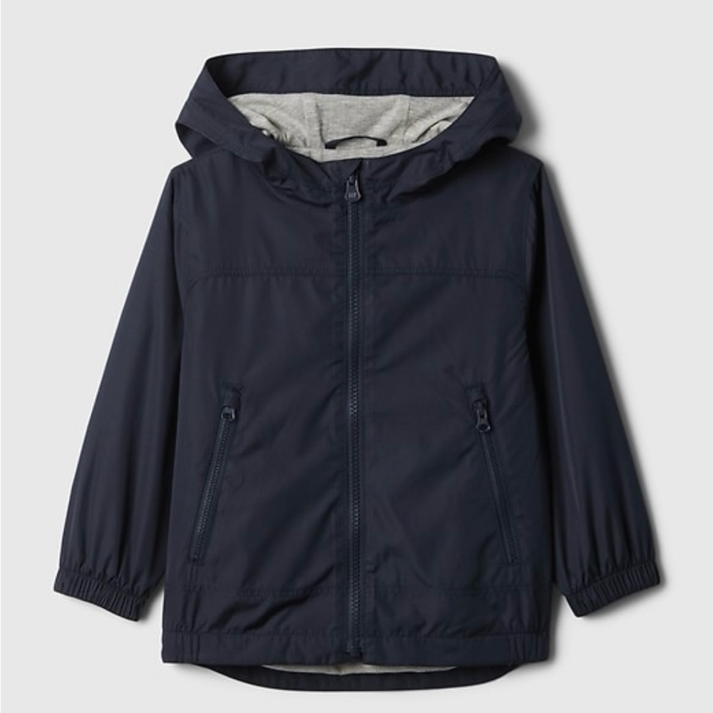Gap Kids Jersey-Lined Windbreaker LIKE NEW